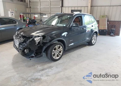 2017 BMW X3 xDrive35I z USA, uszkodzony, nr VIN 5UXWX7C30H0U44199